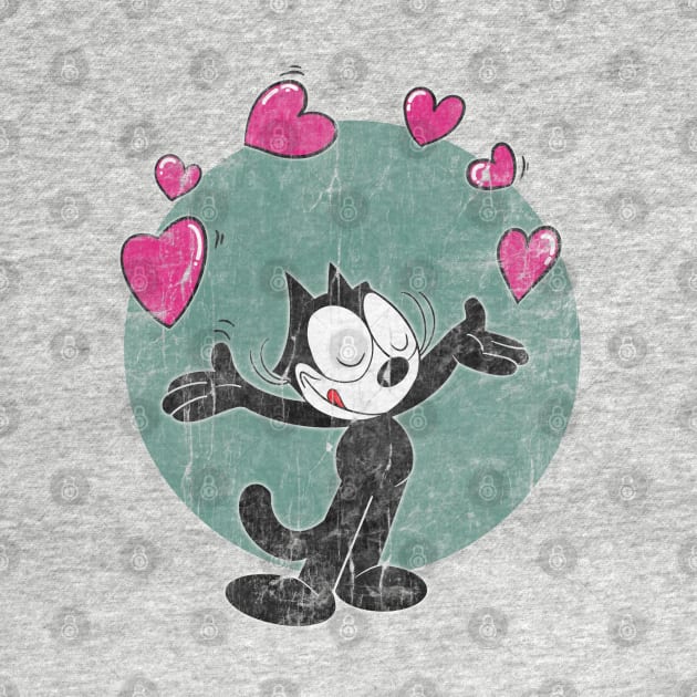 Felix The Cat Love by Unfluid